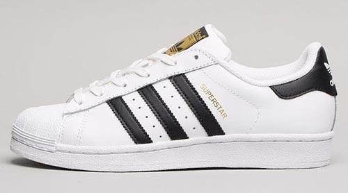 are adidas superstars real leather